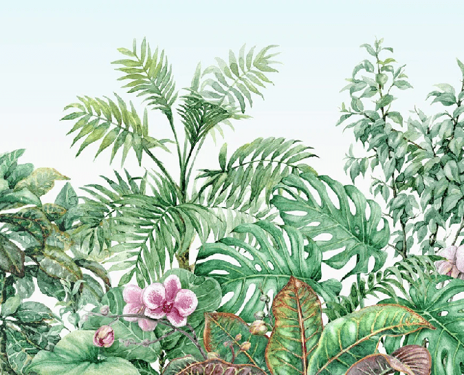 Papel pintado Vegetal