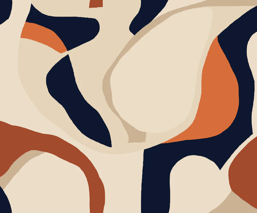 Papel pintado armonía contemporánea