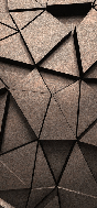 Papier peint 3D black perspective rouille, XXL, tendance