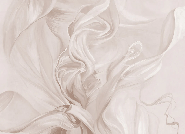 Papel pintado contemporáneo – sublime flow sepia