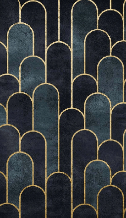 Papier peint dark blue chic - Muralconcept