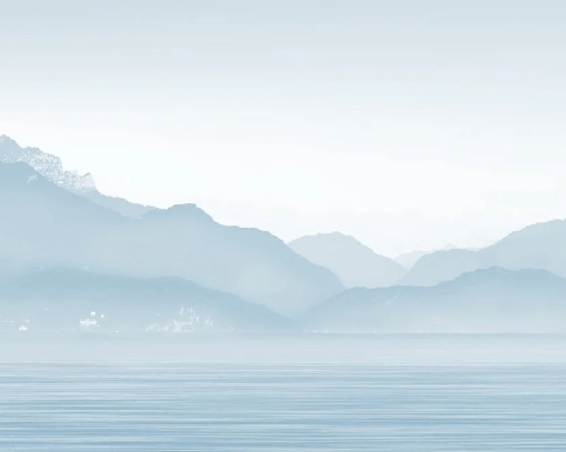 Papier peint Annecy et son lac paisible - Muralconcept