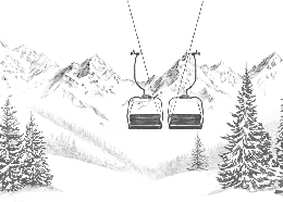 Papel pintado inmersión Alpine