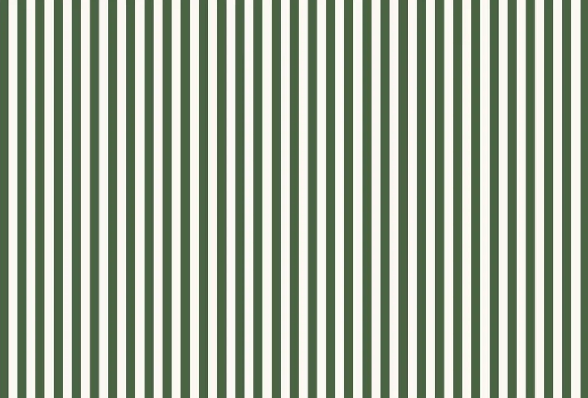 Papel pintado para baño con rayas retro verde selva