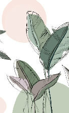 Papel pintado panorámico verde