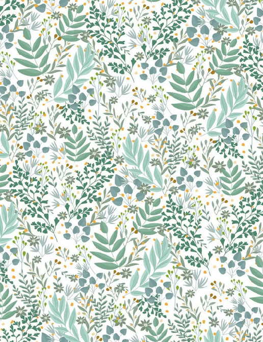 Papel pintado hoja vegetal addict