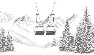 Papel pintado inmersión Alpine