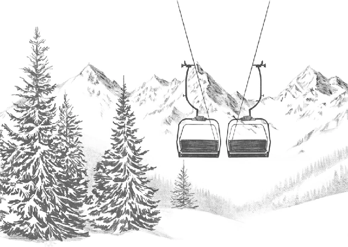 Papel pintado inmersión Alpine