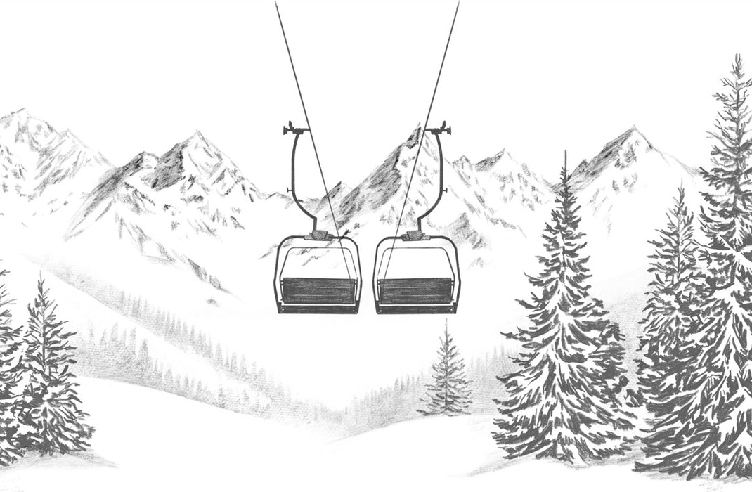 Papel pintado inmersión Alpine