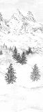 Papier peint Aiguilles d'Arves, XXL, tendance