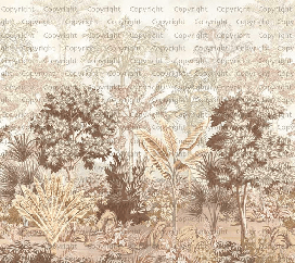 Papel pintado jungla luminosa