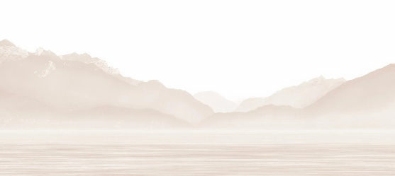 Papel pintado Annecy y su tranquilo lago beige