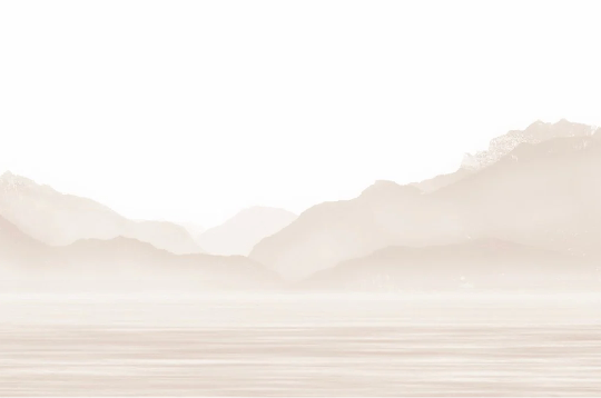 Papel pintado Annecy y su tranquilo lago beige