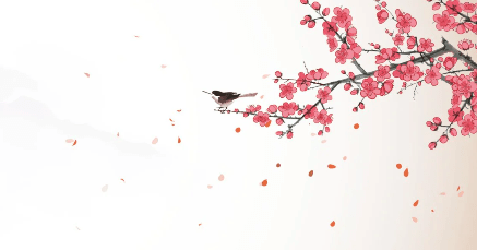 Papel pintado Zen harmony sakura