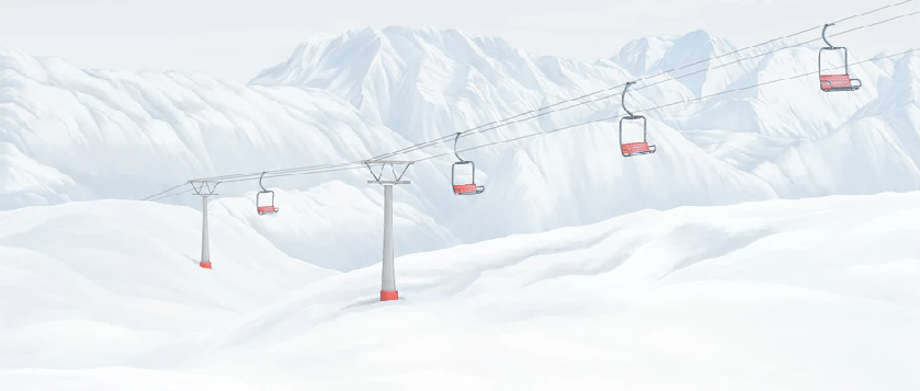 Papel pintado macizo de Les Grandes Rousses