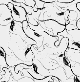 Papier peint végétal -  Lignes greige, XXL, tendance