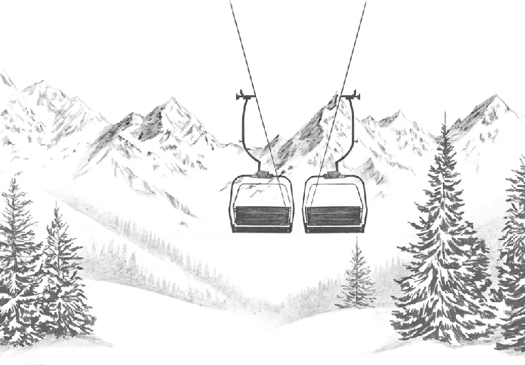 Papel pintado inmersión Alpine