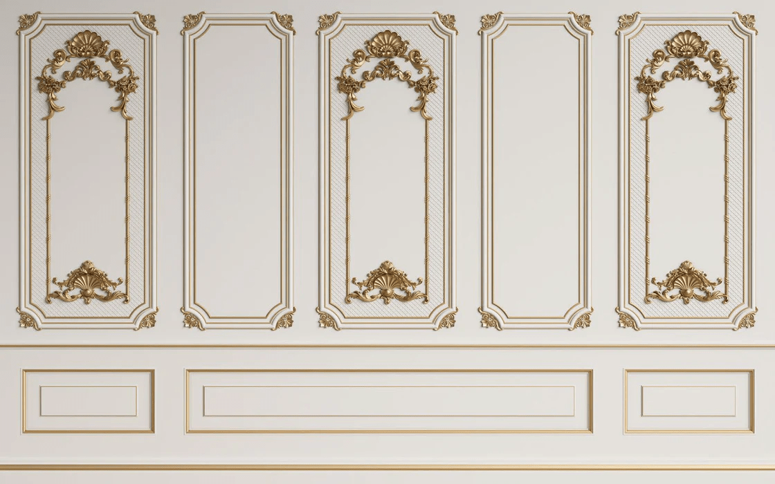 Papel pintado Trompe l'oeil Haussmaniano París