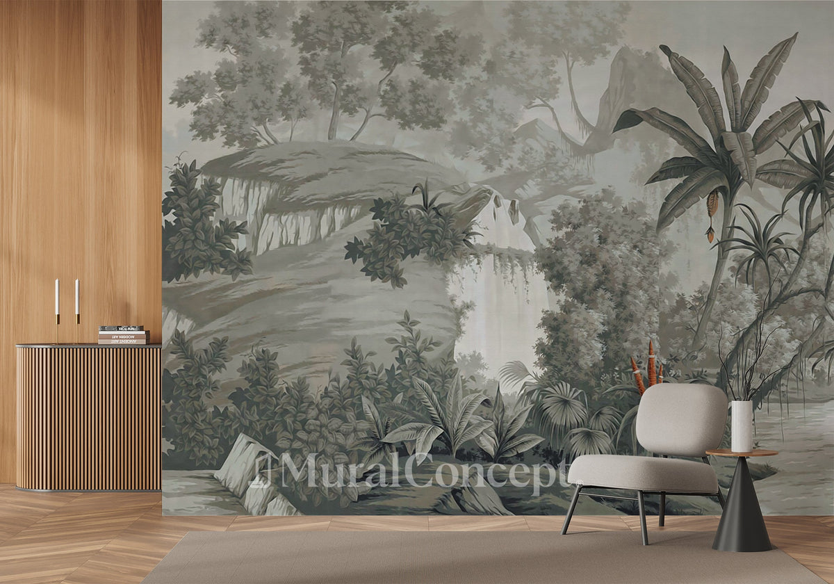 Papel pintado Jungle Contrast