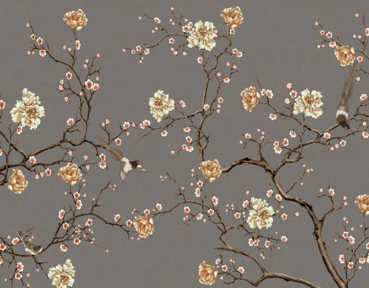 Papel pintado Flor de primavera L185cm x H145cm