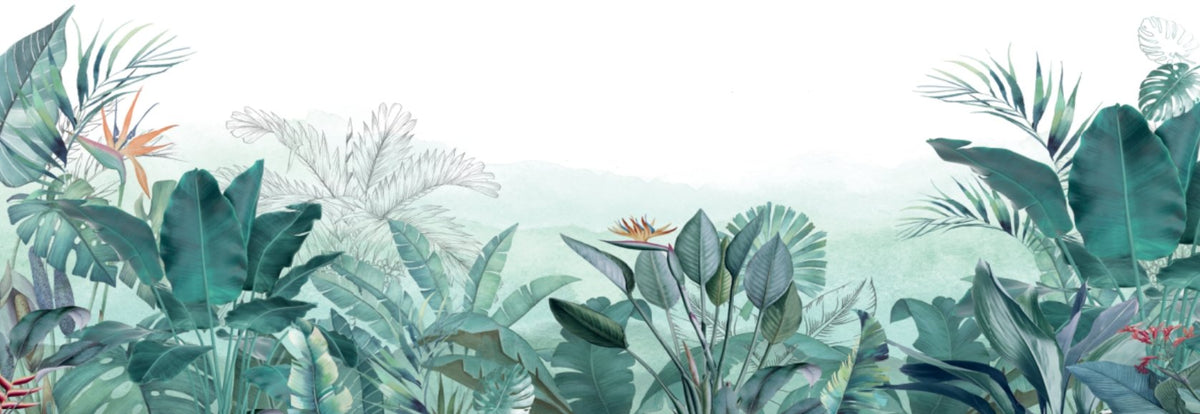Papel pintado panorámico Quintaesencia tropical A537cm x A188cm