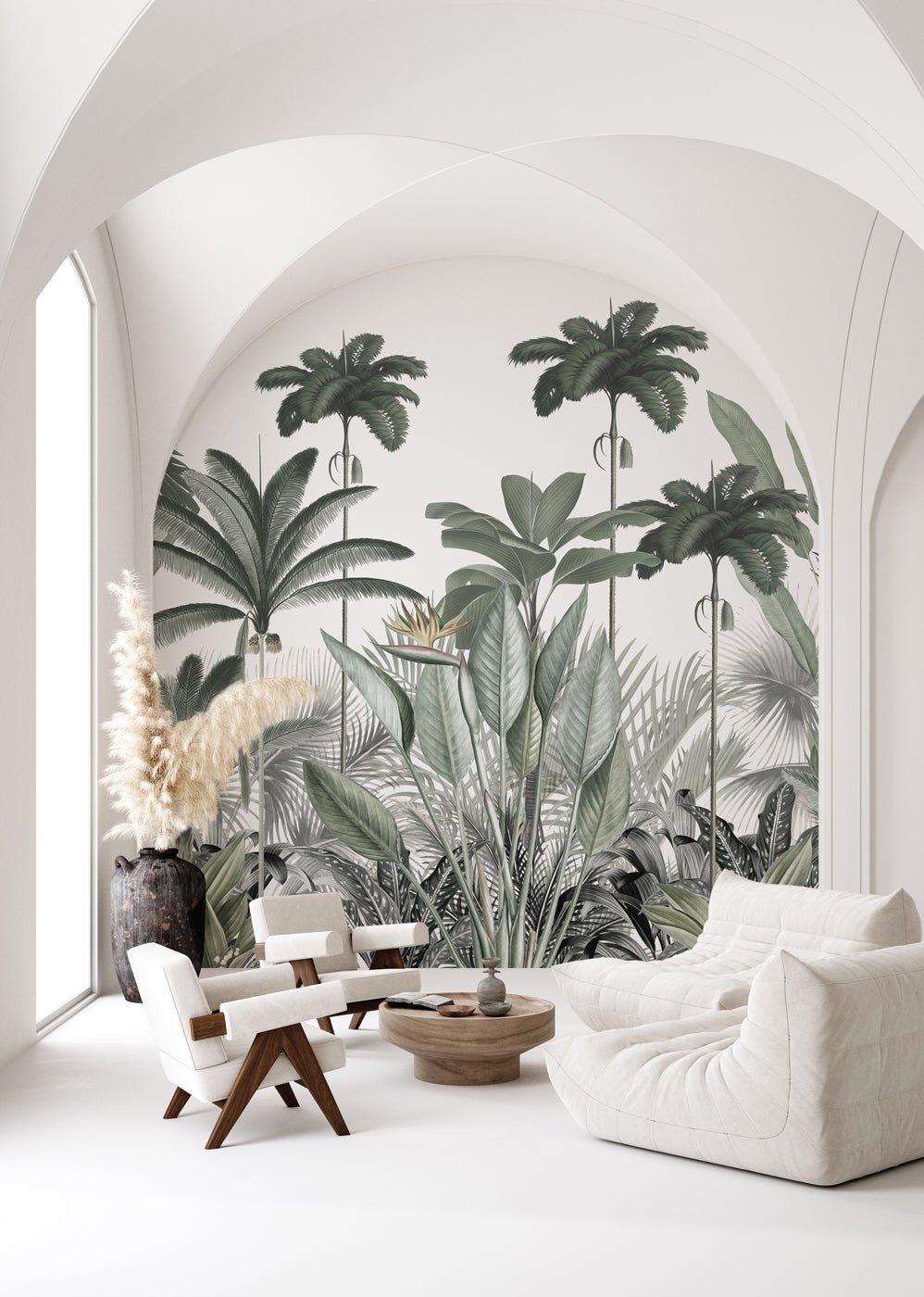 fresque murale haut de gamme salon