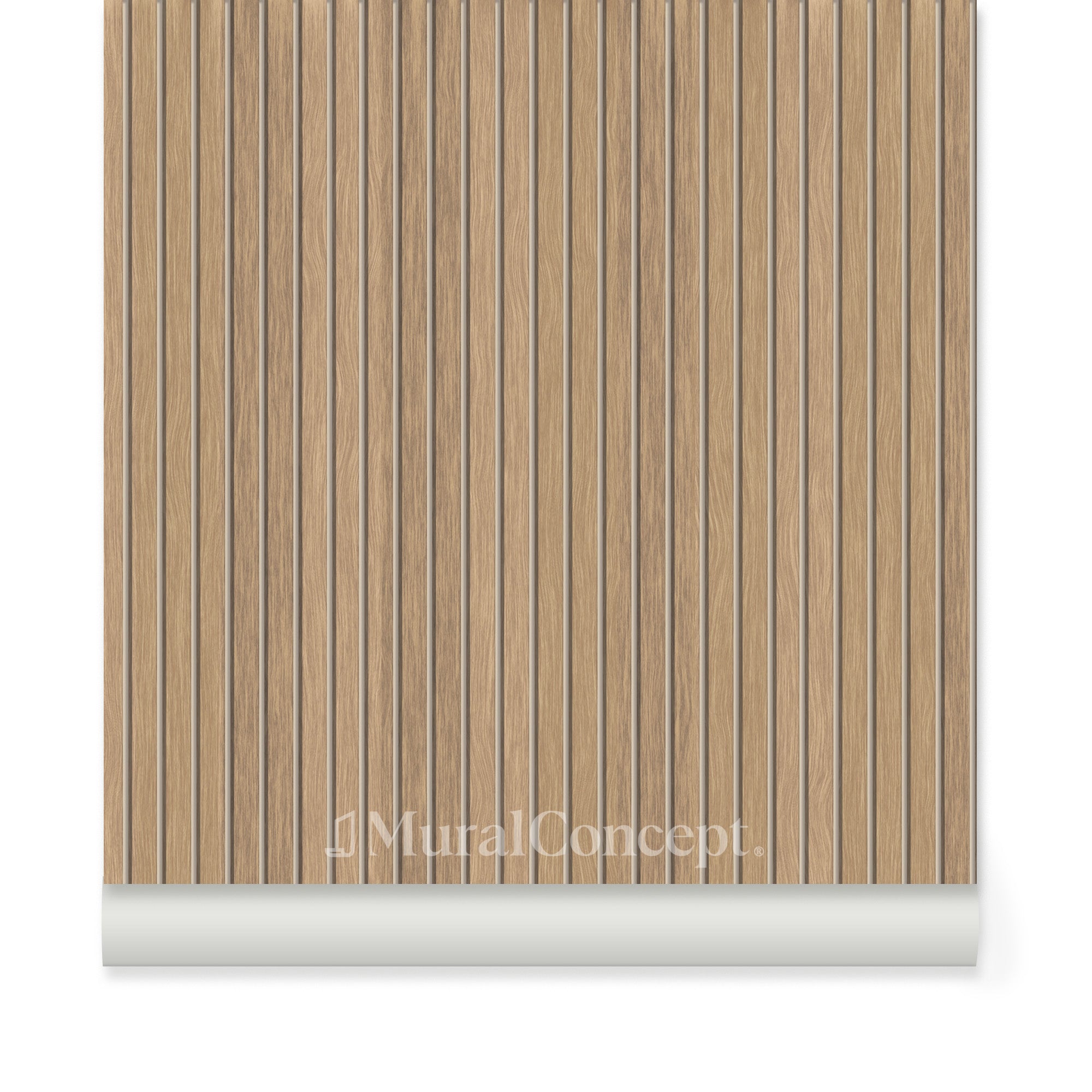 Papier peint tasseau fond beige - panoramique français
