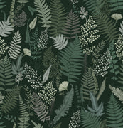 Papel pintado panorámico vegetal