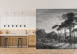Papel pintado cocina panorámica