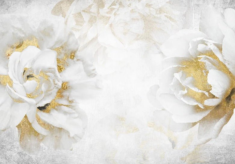 Papel pintado Fleur Or