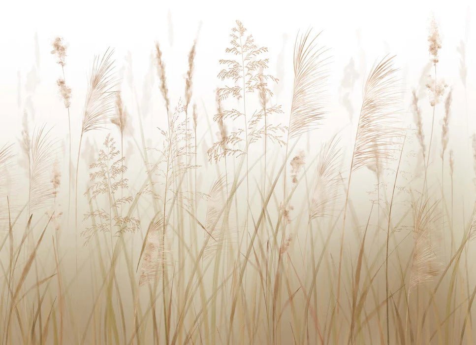 Fondo de flores de campo de trigo