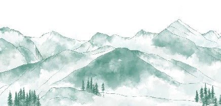 Papel pintado Aravis verde menta