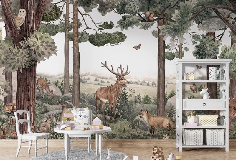 Papel pintado Wild path baby