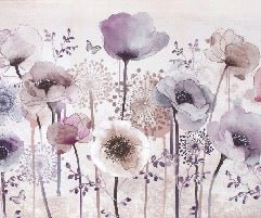 Papel pintado Fleur Parme