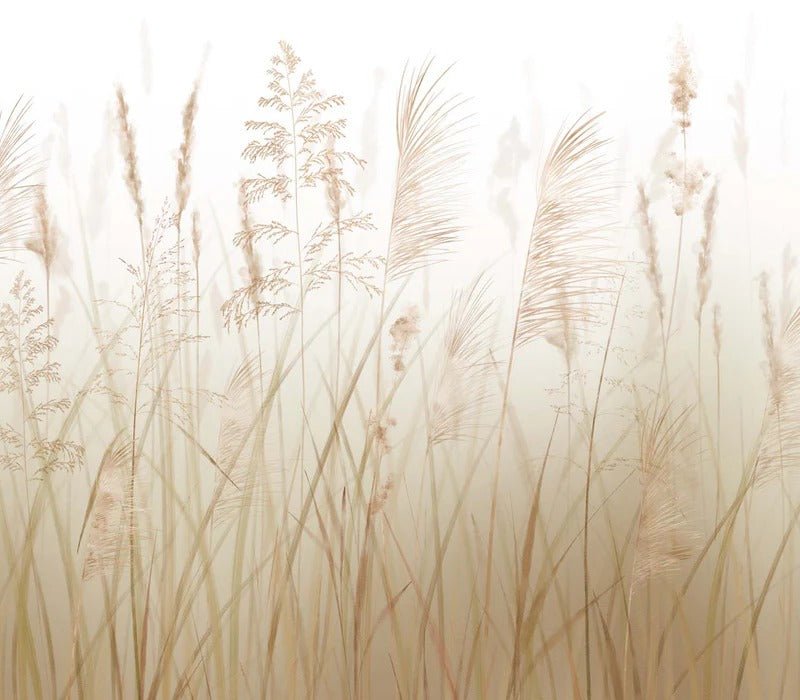 Papier peint fleur des champs de blé, XXL, tendance