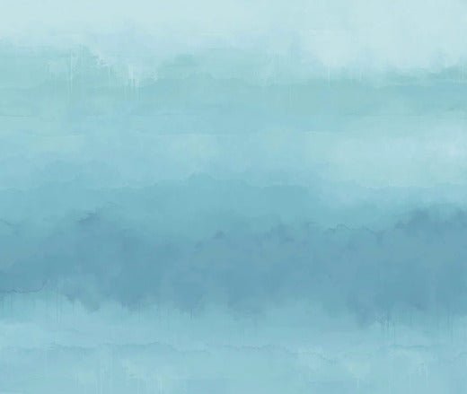 Papel pintado degradado azul panorámico