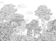 Papel pintado de Bosques y montañas panorámicos
