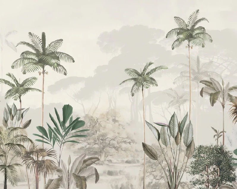 Papel pintado Selva panorámica Green Eden