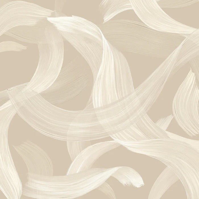 Papel pintado contemporáneo - Vibración beige
