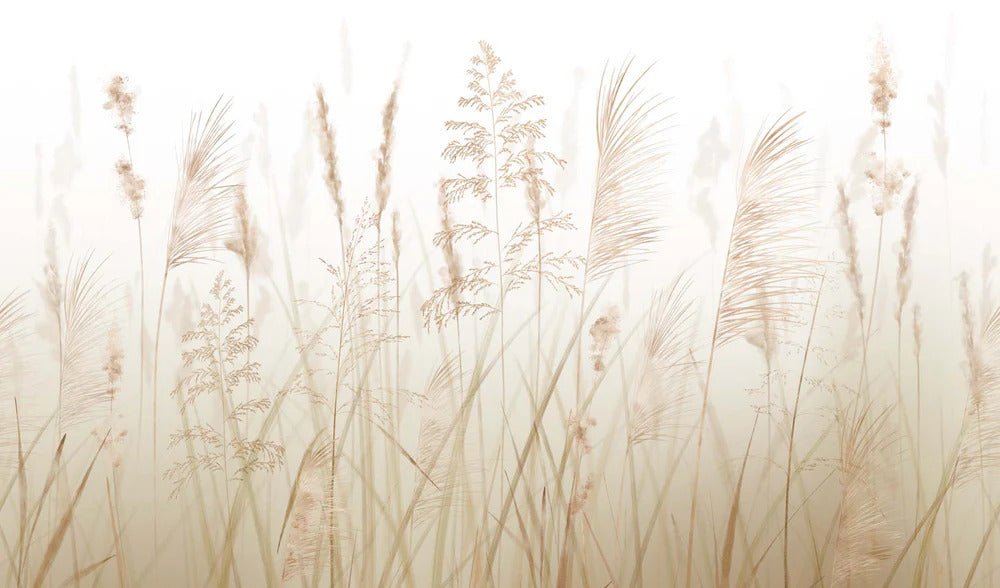 Fondo de flores de campo de trigo