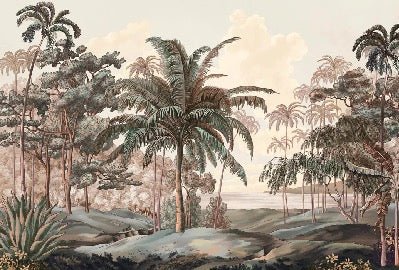 Papel pintado paisaje Célèbes terra