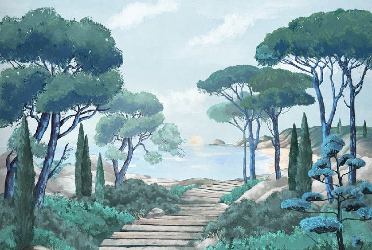 Papel pintado Paseo por los arroyos