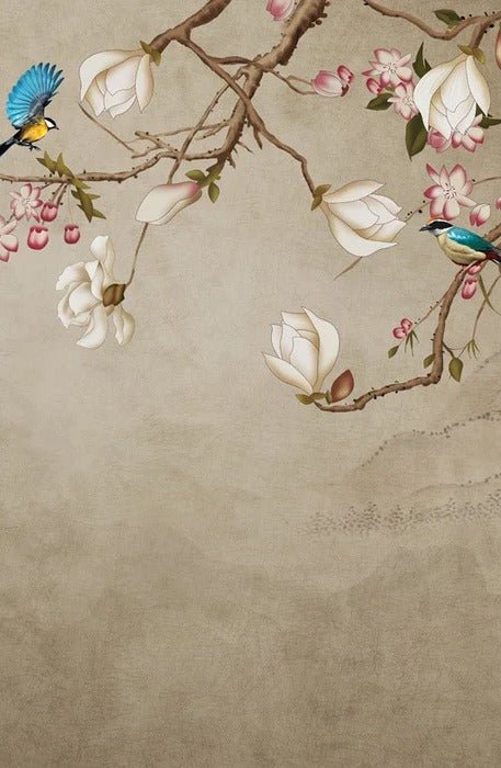 Papier peint salle de bain Romantique bird, XXL, tendance