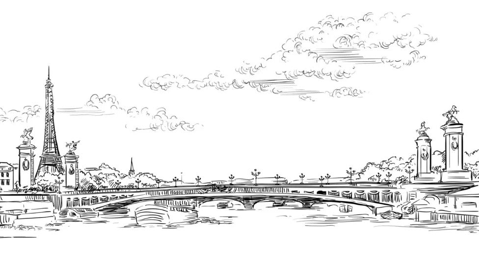 Papier peint pont Alexandre Paris, XXL, tendance