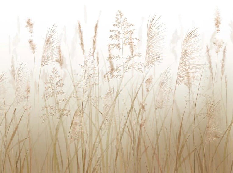 Fondo de flores de campo de trigo