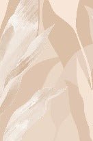 Papel pintado de tela floral beige