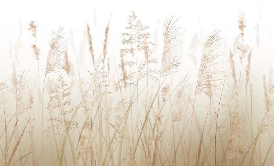 Fondo de flores de campo de trigo