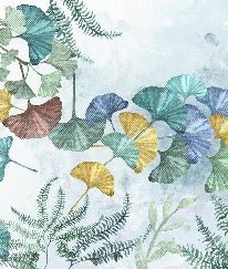 Papel pintado panoramico ginkgo biloba japon