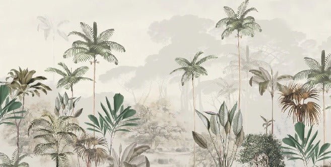 Papel pintado Selva panorámica Green Eden