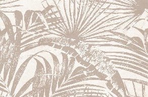 Papel pintado Hoja de selva monocromo